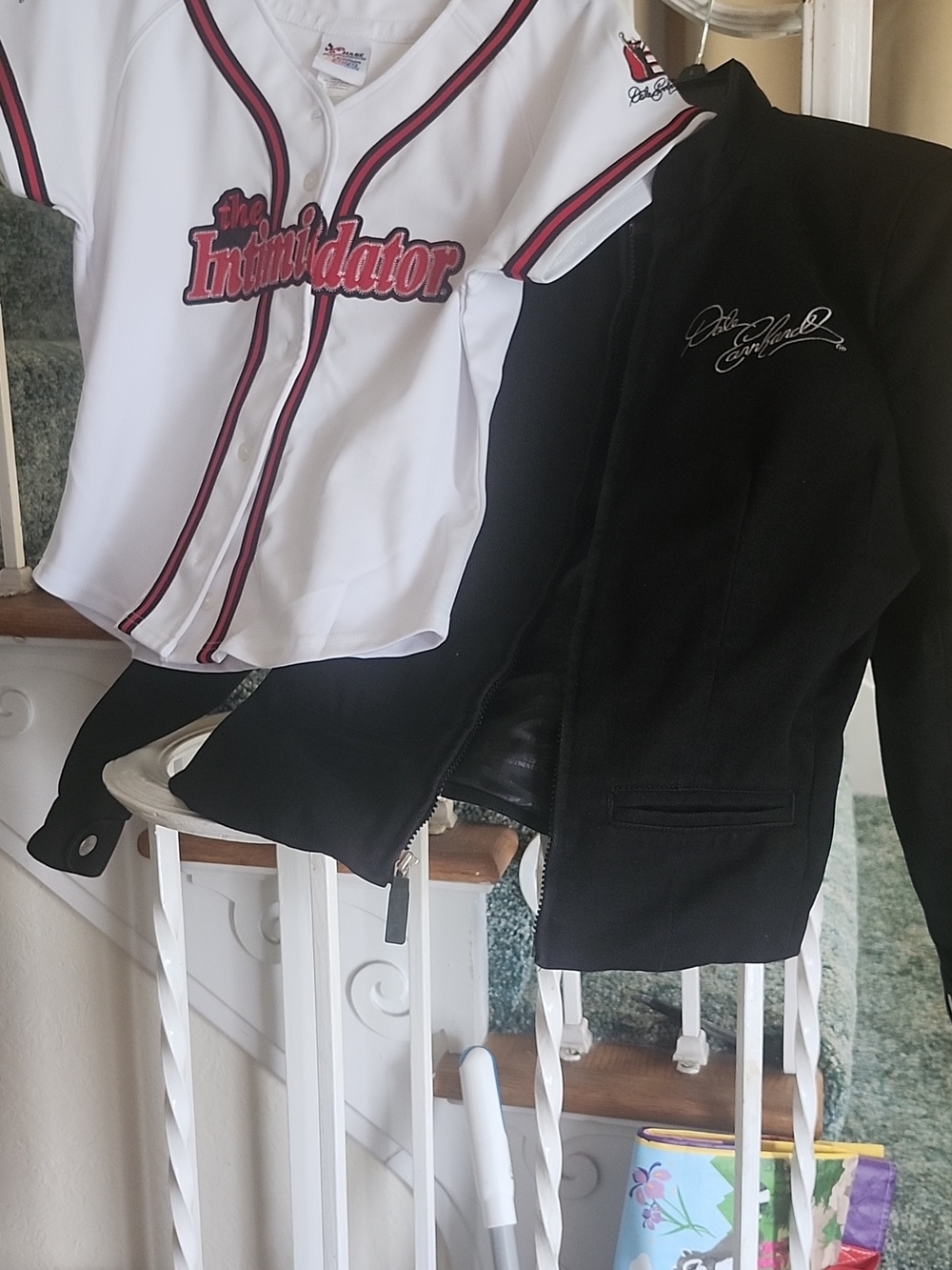 DALE EARHARDT Chase Authentics Black Women's Jacket with Detail and Jersey